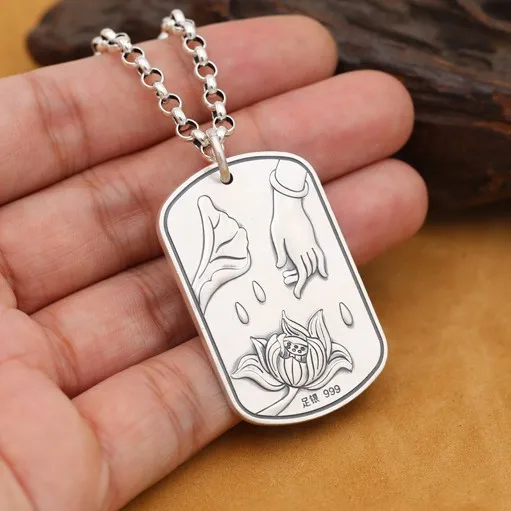 

Handmade Nepalese 925 Silver Gau Box Pendant Buddhist Prayer Box Pendant Stone Tibetan Ghau Box Pendant