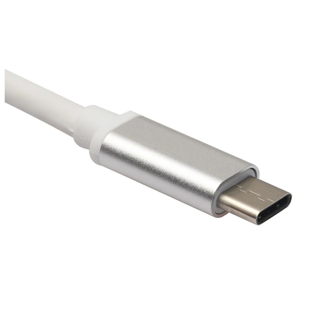 Тип C USB 3,1 к USB-C 4 к HDMI USB3.0 адаптер 3 в 1 концентратор для Macbook, для Dell XPS 13
