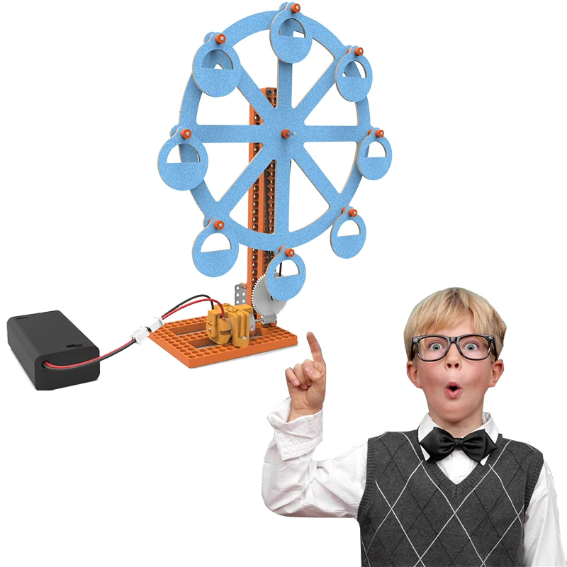 

STEM Kids Toy School Science Toy STEM DIY Ferris Whe Children Educational Science Toys Kit Learning Education Toys for Children