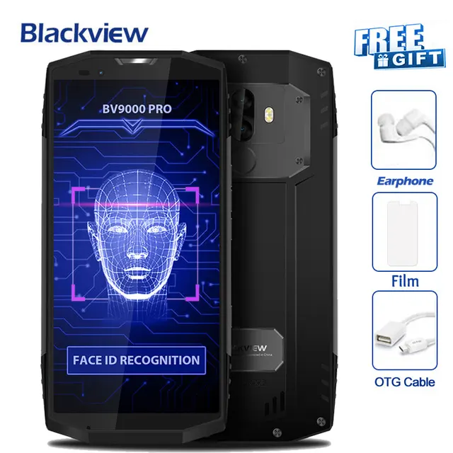 BLACKVIEW-móvil BV9000 PRO, 5,7 ", 189, Android 7,1, P25, 2,6 GHz, 6G + 128G, 4180mAh, NFC, GLONASS, cámaras duales BLACKVIEW-móvil BV9000 PRO, 5,7 ", 189, Android 7,1, P25, 2,6 GHz, 6G + 128G, 4180mAh, NFC, GLONASS, cámaras duales