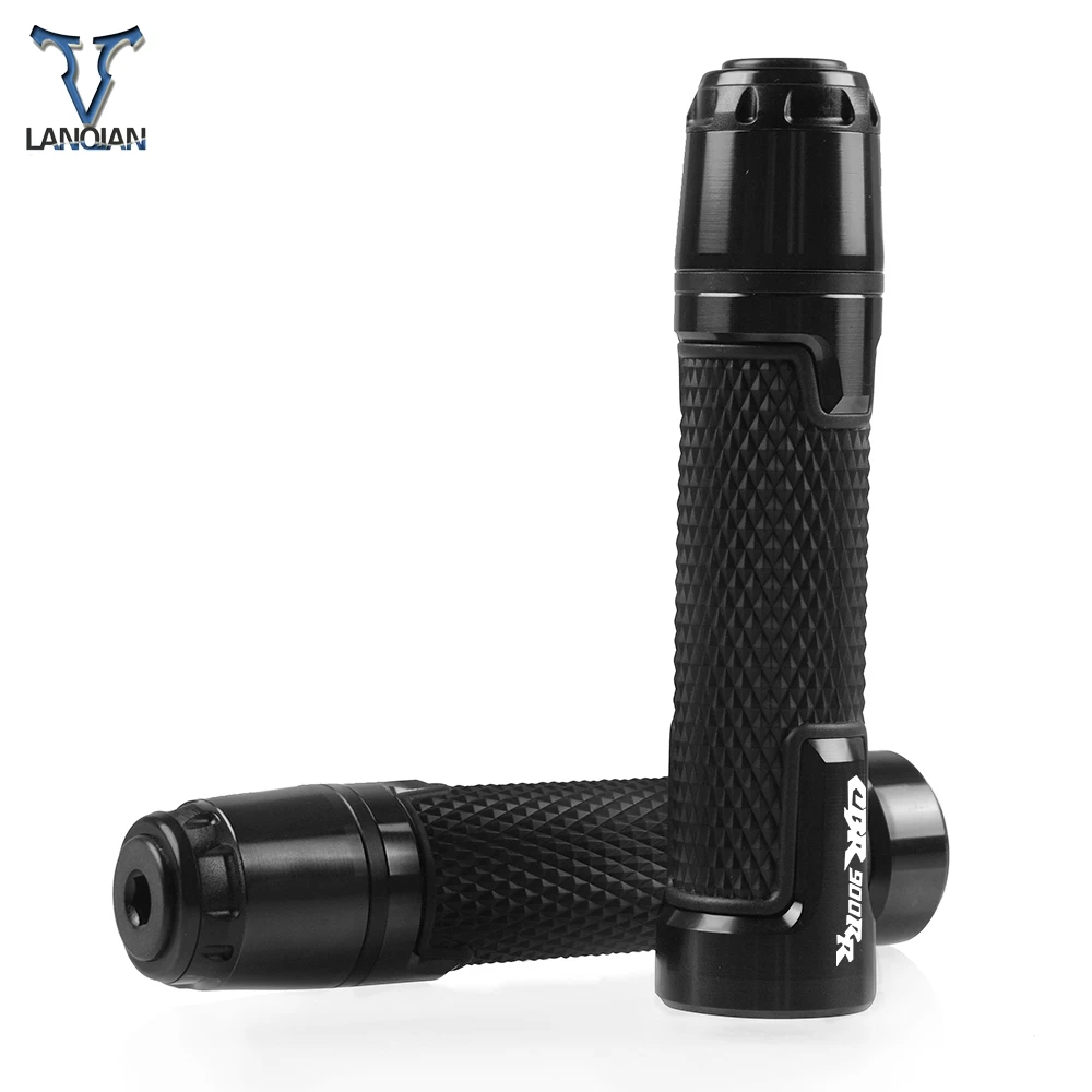 7/8'' Motorcycle Aluminum Plastic Handle Grips With Logo For HONDA CBR900RR CBR 900RR 1993 1994 1995 1996 1997 1998 1999