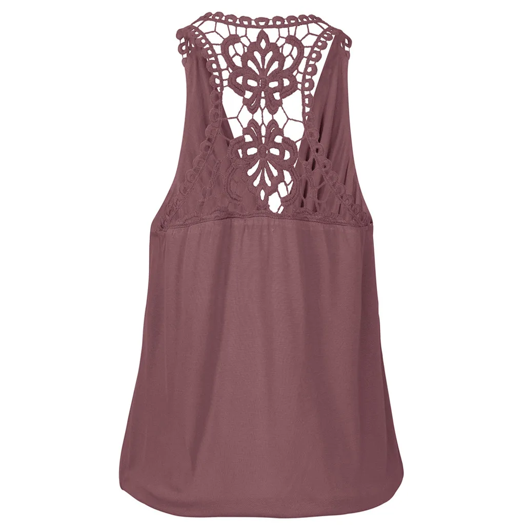 Лето, женский топ на бретелях, уличная одежда, кружева, открытая спина ...