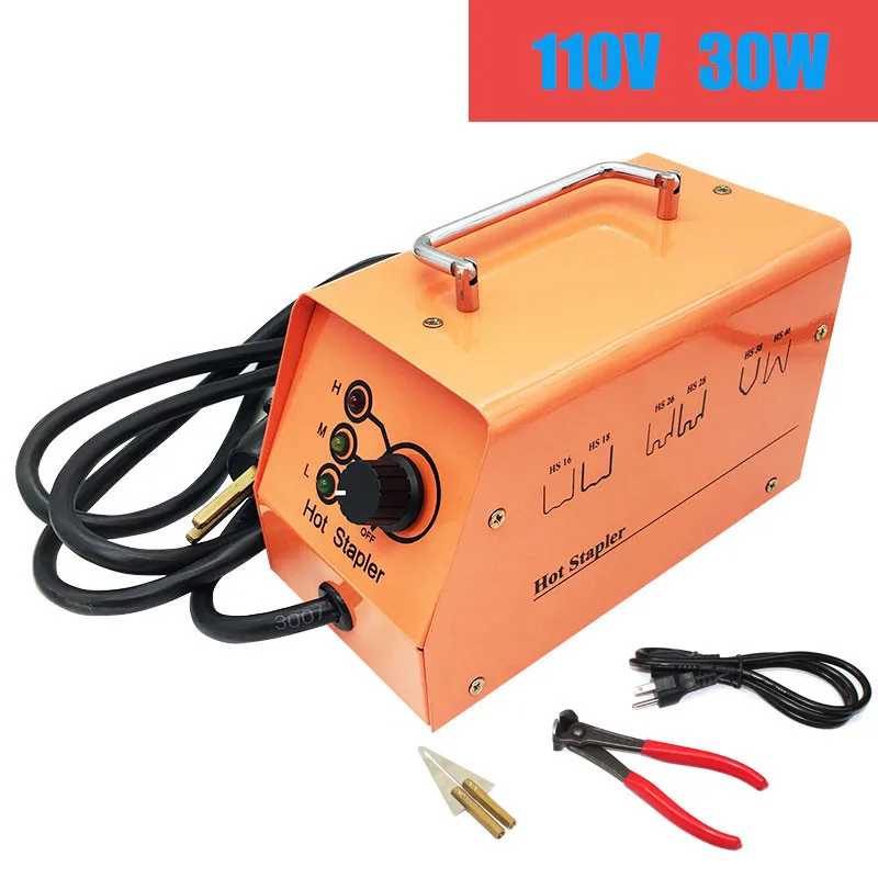 

PDR 110v US Hot stapler machine repair kit plastic welder stapler for car