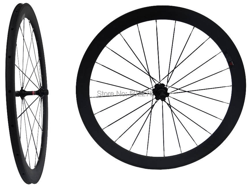 

WS-TW05 : Carbon Matt Cycling Road Bike Tubular Wheelset 50mm Bicycle Wheel rim Basalt Brake Side