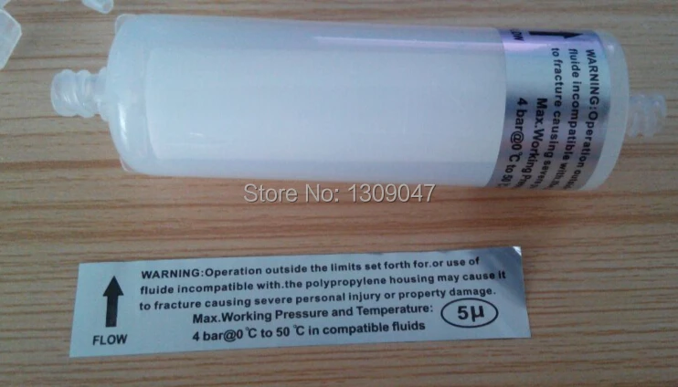 

80 мм Длинный фильтр, растворяющий чернила для LIYU широкоформатного сольвентного принтера