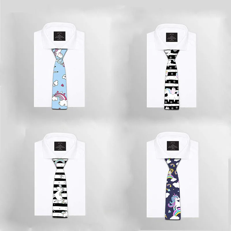 

Casual Polyester Tie for Men Striped Necktie New Designer Fashion Skinny Tie 8 cm Printed Style Slim Ties Wedding Party 8ZJQ-LD2