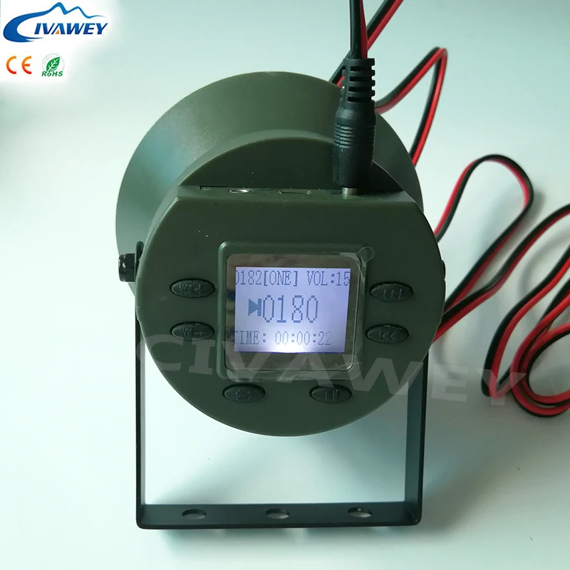 

LCD Display 35W hunting bird caller speaker MP3 bird caller bird decoy caller 182 sounds bird hunting mp3 player hunting decoy