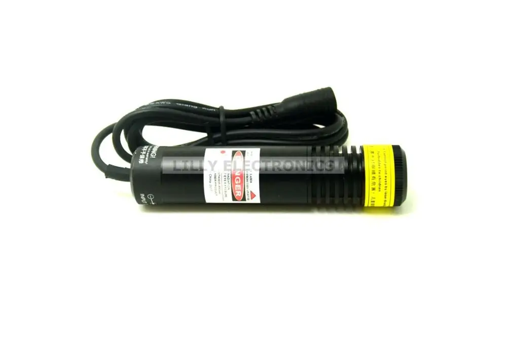 660nm 200mW 15 Meters Indoor Locator Line Laser Marking Instrument with Mount Heatsink with Adapter High Quality