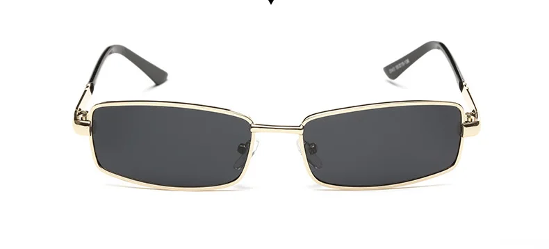 Очки для рыбалки, ночного видения, мужские поляризованные солнцезащитные очки, металлические, высокое разрешение, для вождения, солнцезащитные очки, 2043 - Цвет: Gold Grey