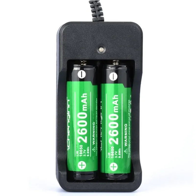 KEITHNICO 18650 зарядное устройство 2 слота AC 110V 220V Dual для зарядки 3 7 V литий ионный