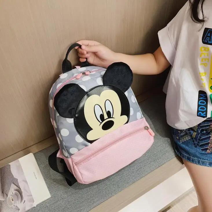 Mickey&Minnie Children Backpacks kindergarten Schoolbag Kids Backpack Children School Bags Baby Girls Boys Backpacks