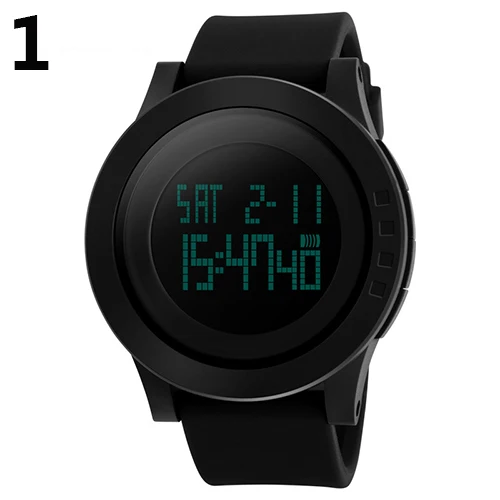 

Fashion Unisex Lovers LED Wrist Watch Couples Outdoor Waterproof Sports Watch