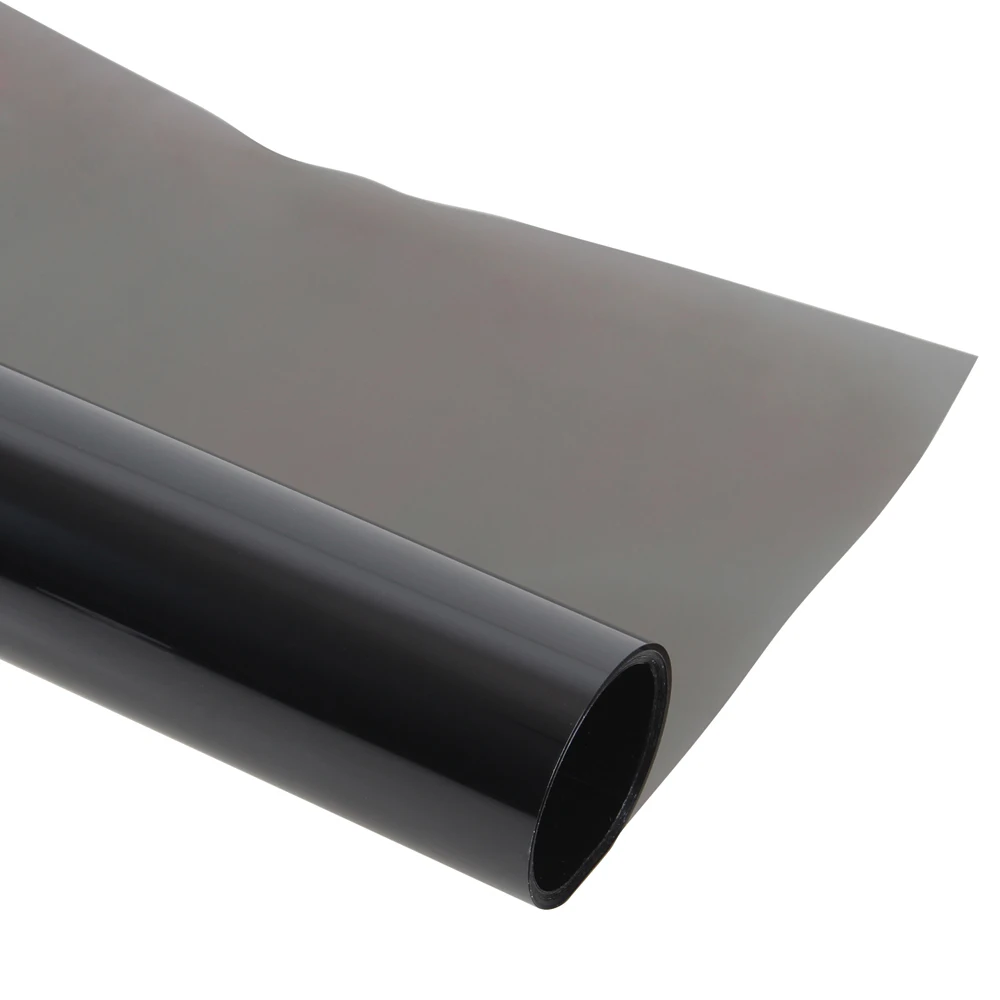 50*300cm Dark Grey Car Side Window Foils Solar Protection Tinted Film