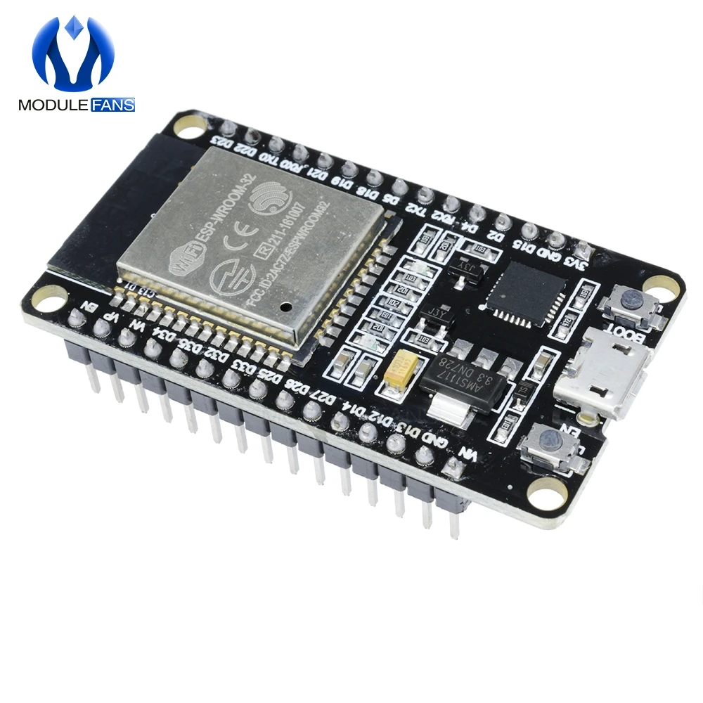 ESP32 CP2102 ESP32S ESP-32S беспроводной WiFi Bluetooth макетная плата Micro USB двухъядерный усилитель мощности фильтрующий модуль