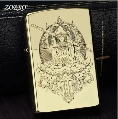 Высококачественная оригинальная керосиновая Зажигалка zorro Классическая