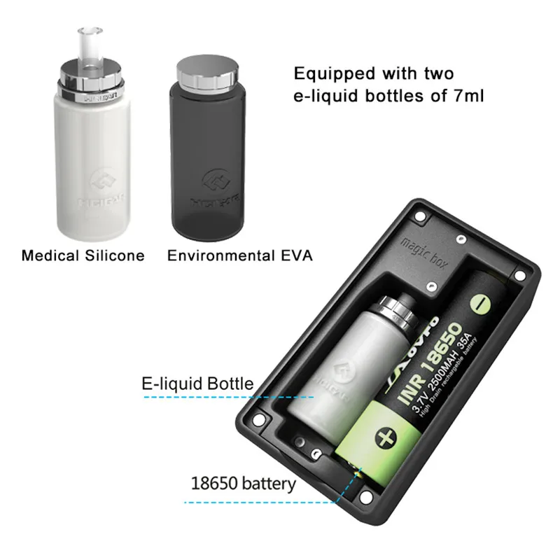 Original HCIGAR Towis magic box squonk Mechanical kit with Maze 1.1 Vaporizer 18650 Battery mech Kit Electronic cigarettes Original HCIGAR Towis magic box squonk Mechanical kit with Maze 1.1 Vaporizer 18650 Battery mech Kit Electronic cigarettes
