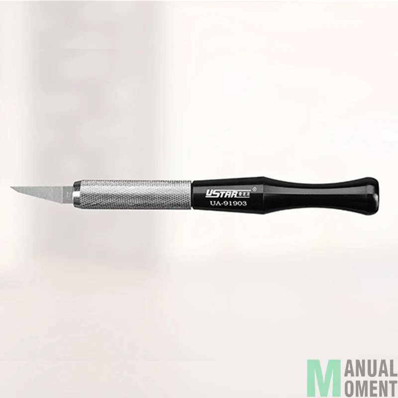 USTAR UA 91903 Вольфрамовая стальная линия Carver модель Push Broach резной меч DIY хобби режущие
