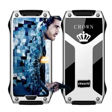 Original Vkworld Crown V8 World Mobile Phone Gorilla Glass OLED Thermal Touch Screen Support TV Pedometer Bluetooth Call Celular