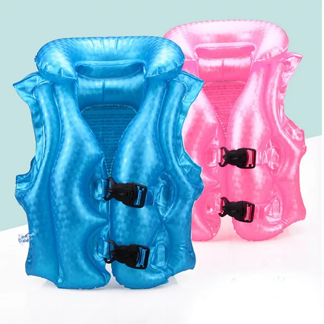 Best Offers life jacket Inflatable children's swimwear Swimsuit swimming vest beginner swimming buoyancy vest For Boys and Girls 