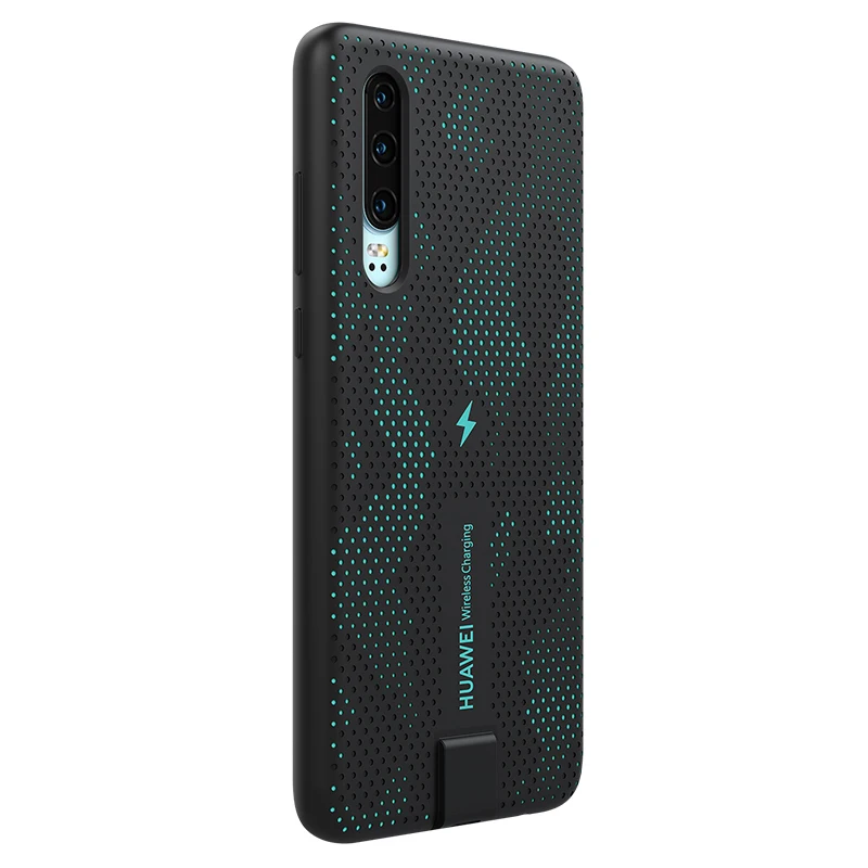 Чехол для HUAWEI P30 с беспроводной зарядкой оригинальный официальный Huawei CNR216 TUV Qi 10