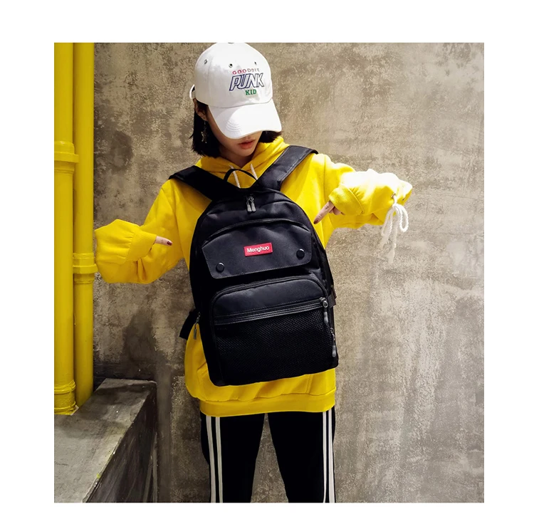 2017 Women Backpacks For Teenage Girls Youth Trend Schoolbag Student Bag Menghuo BRAND Nylon Waterproof Laptop Backpack Mochilas (43)