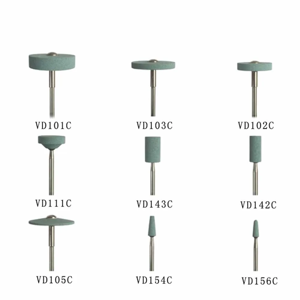 

1PC Dental Lab Ceramic grinders Diamond Impregnated Stone Zircon & Porecelain Zirconia Crown Polishing Grinding