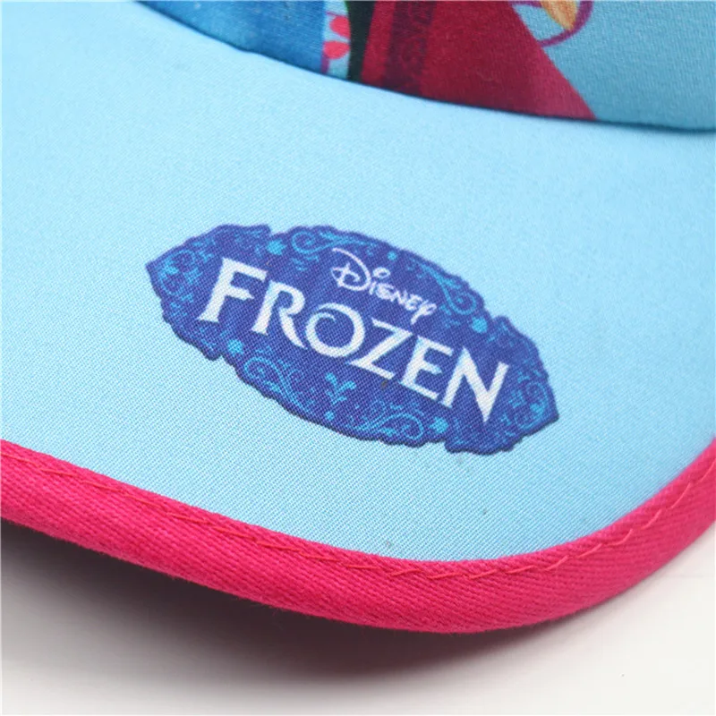 Мультфильм для детей disney Замороженные Лето, защита от солнца ультрафиолетовая Защита от солнца зонтик полиэфирное волокно сетка кепки регулируемый размер
