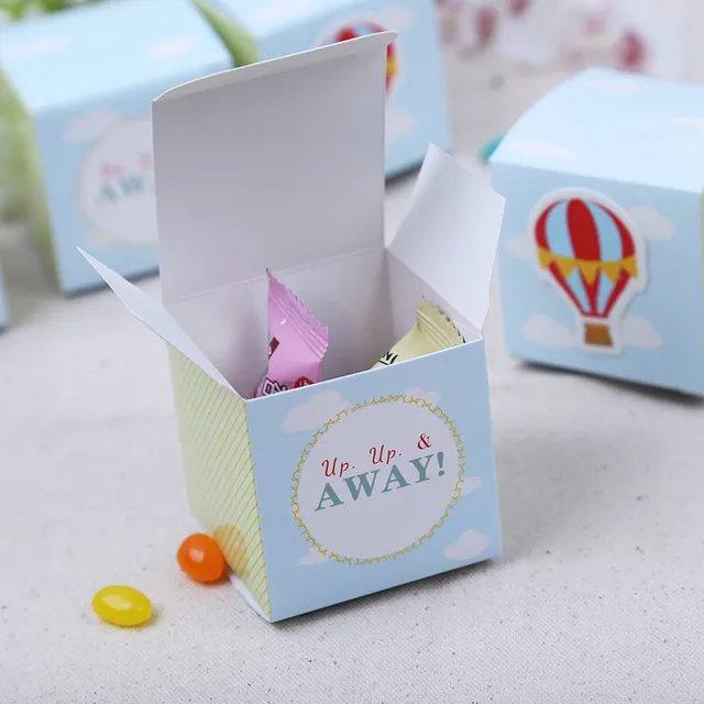 Aliexpress 100pcs Hot Air Balloon Paper Candy Box Baby 100pcs Hot Air Balloon Paper Candy Box Baby Shower Favor Bags Birthday Party Gift Bo Marriage