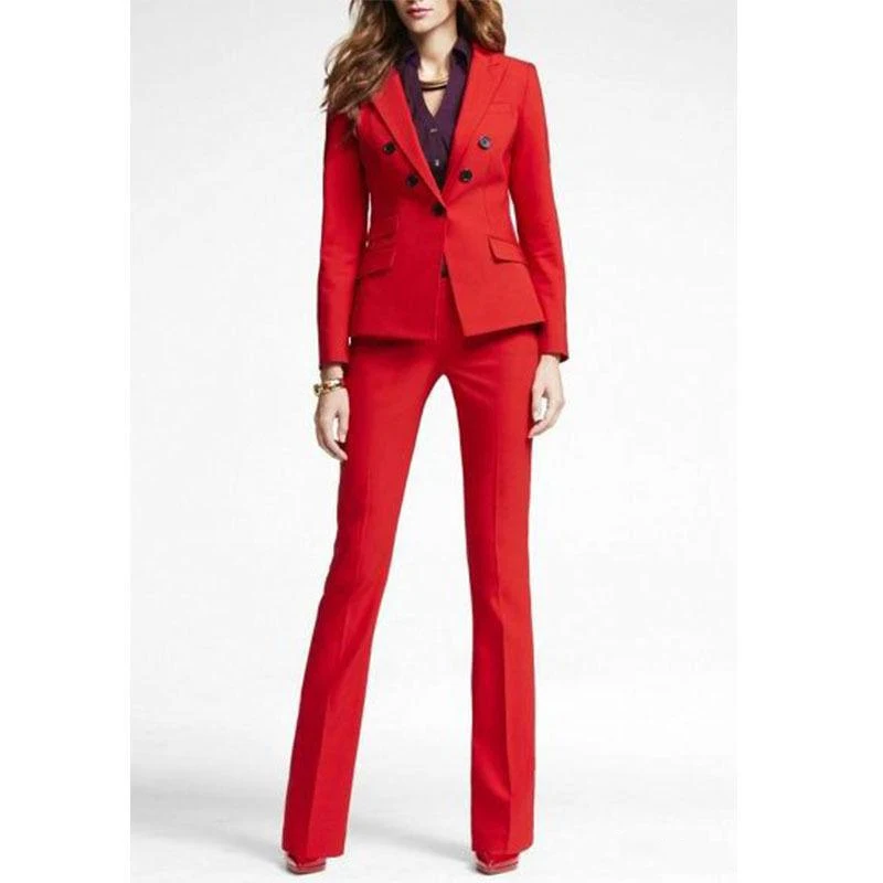 two piece pantsuit