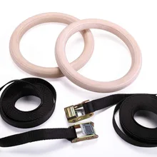 28 мм/32 мм деревянные гимнастические кольца деревянные фитнес олимпийские спортивные кольца с регулируемой пряжкой Ремни