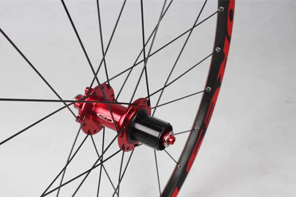 Flash Deal RT RC3 Mountain Bike Bicycle front 2 rear 4 sealed bearing aluminum alloy rim multicolor wheels 25