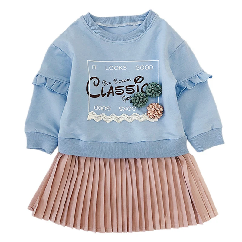 

Baby Girls Dress 2019 Autumn Winter Girls Long Sleeve Dress Children Ruffles Princess Dress Kids Party Dresses For Girls Clothes