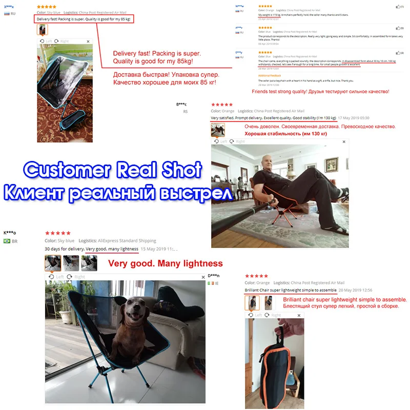 Foldable Camping Chair Fishing BBQ Hiking Ultra Light Chair Outdoor Tools Strong High Load 150kg Beach Picnic Seat Folding Chair