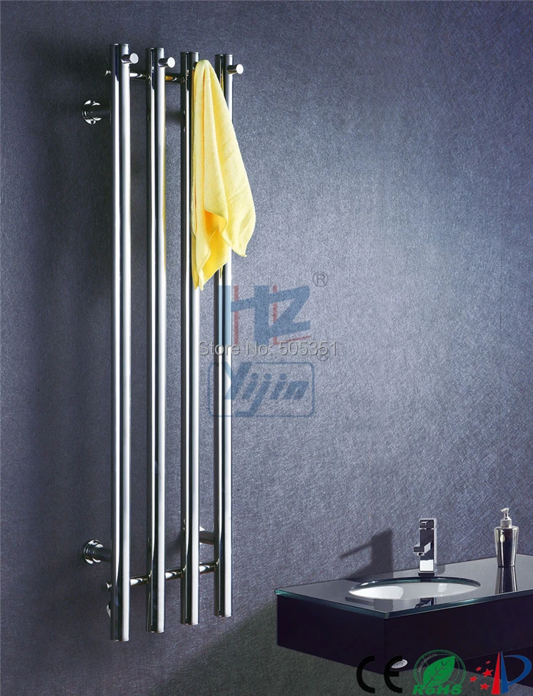 2018 Popaular Stainless Steel 304 Vertical Heated Towel Rail Towel