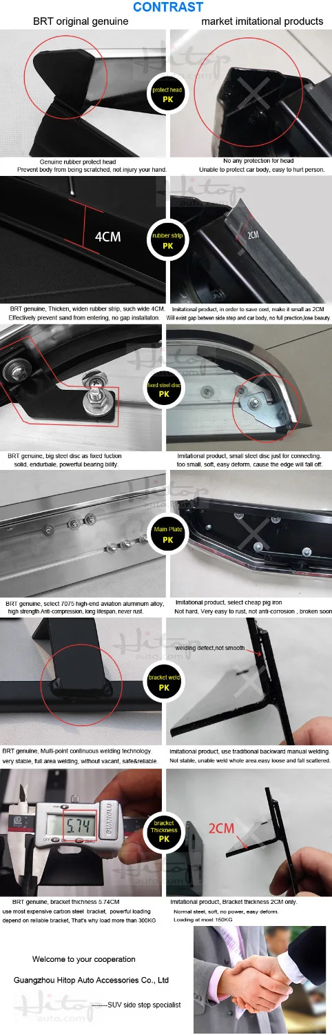 Для Chevrolet TRAX side step nerf ножная планка для бега подписанная BRT. Вес загрузки 400 кг