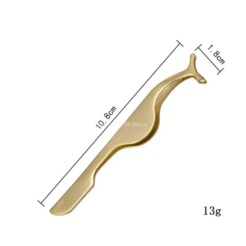 1 шт. Pro из нержавеющей стали для завивки ресниц насадка-аппликатор Пинцет для снятия скоб магнитный Пинцет для наращивания Макияж инструмент