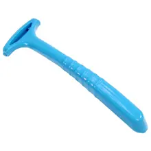 АБС-пластик+ металлическое лезвие ложки с длинной ручкой, легкий огрубелая кожа ног, удаляет мертвую кожу скребок Remover Педикюр ног для ухода, мозолей инструмент