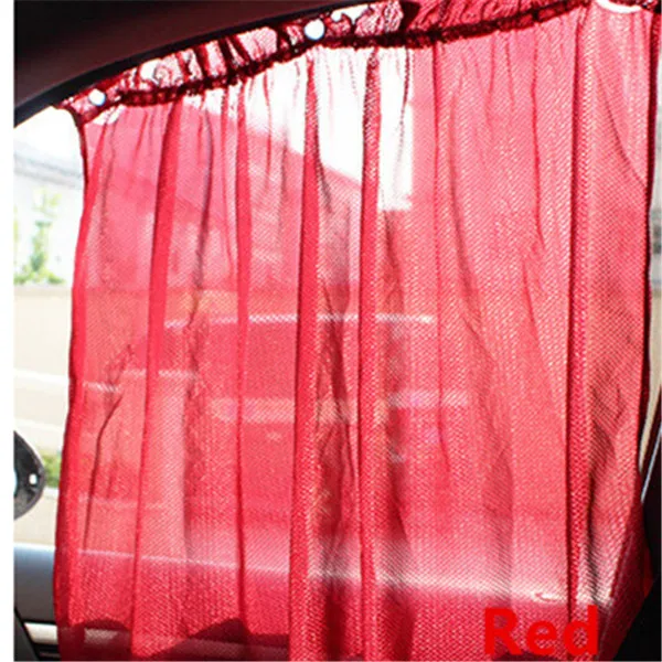 2X боковое окно автомобиля солнцезащитный тент для автомобиля занавес УФ Защита лобовое стекло солнцезащитный экран автомобильные шторы присоска автомобильные чехлы