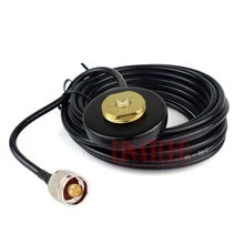 NMO Крепление Магнитное основание для автомобиля такси Мобильная радио антенна УВЧ УКВ RG-58U кабель N male