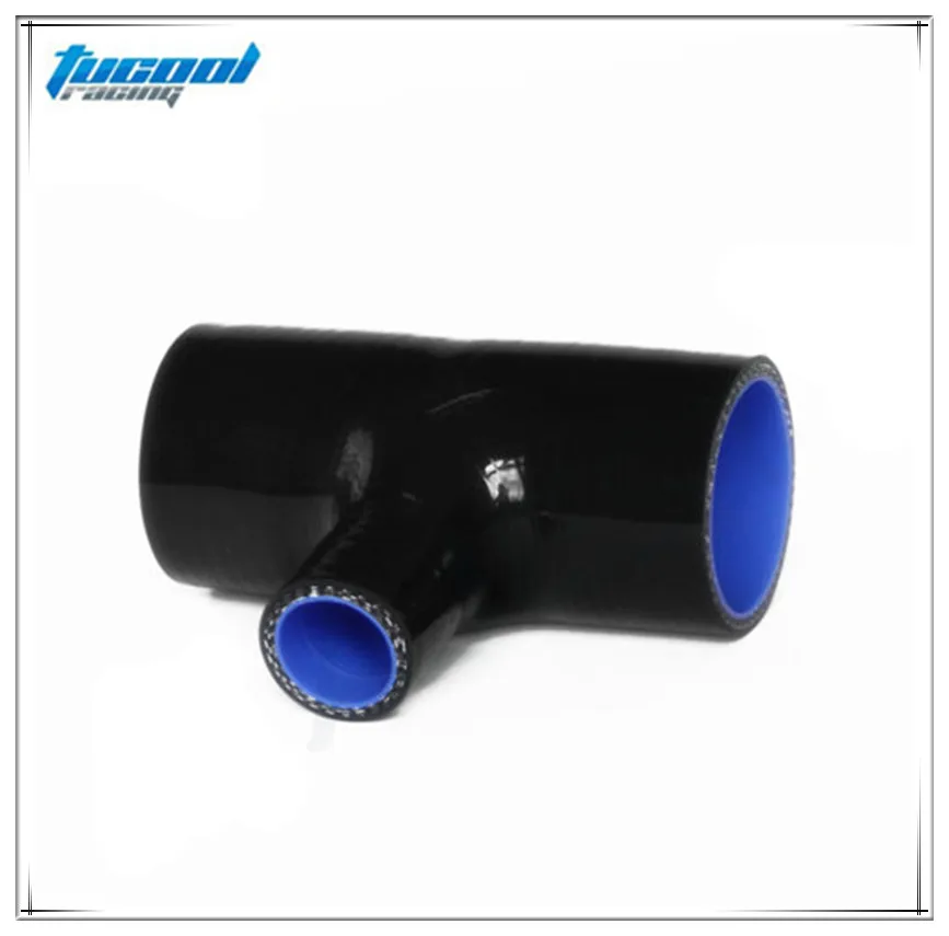 2 &quotдо 2&quot т шт силиконовый шланг 51 мм Т форма трубы для 25 ID BOV 3 Way|silicone hose 51mm|t