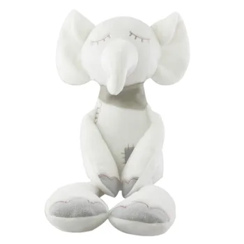

Cartoon children 3-7 years old white elephant plush toy infant sleep soothing plush doll no box