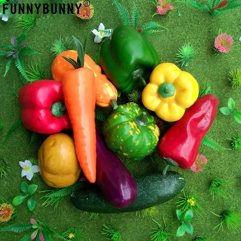 FUNNYBUNNY искусственный набор фруктов и овощей модели реквизит для фотосъемки