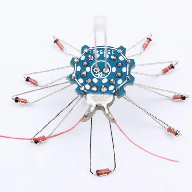 

Mobile Phone Signal Flash LED Light Kit Radiation Power Supply DIY Kit GSM Mobile NO Need Power ICS