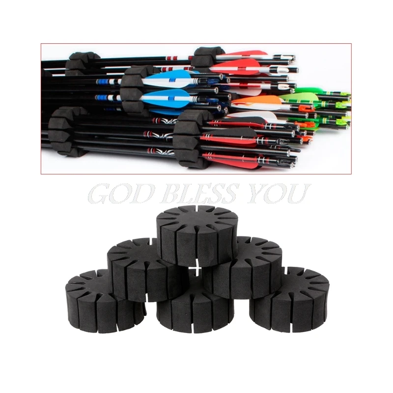 

Free Shipping 6pcs Foam EVA Archery Bow Arrow Protection Separator Frame Spliter Shelf Quiver