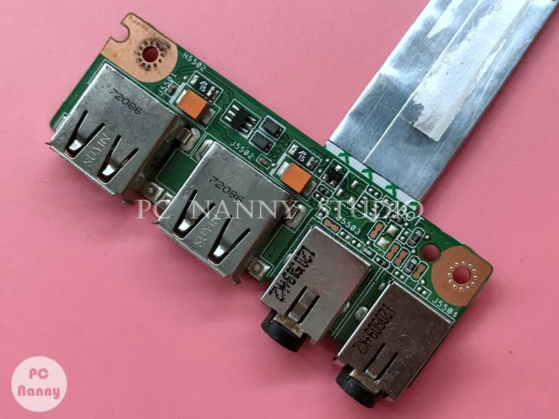 Genuine USB AUDIO JACK BOARD for K53 K53E K53SV K53SD A53S X53S K53S