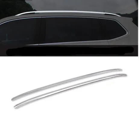 

JIOYNG FOR High Quality Stainless steel Brand New Car Roof Racks Luggage Rack Fit For Vw Volkswagen Tiguan L 2017 2018