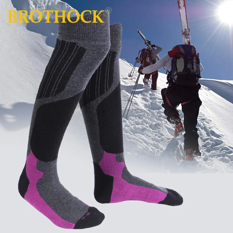 Tuban outdoor thickening training ski socks stockings long mountain climbing socks men and women