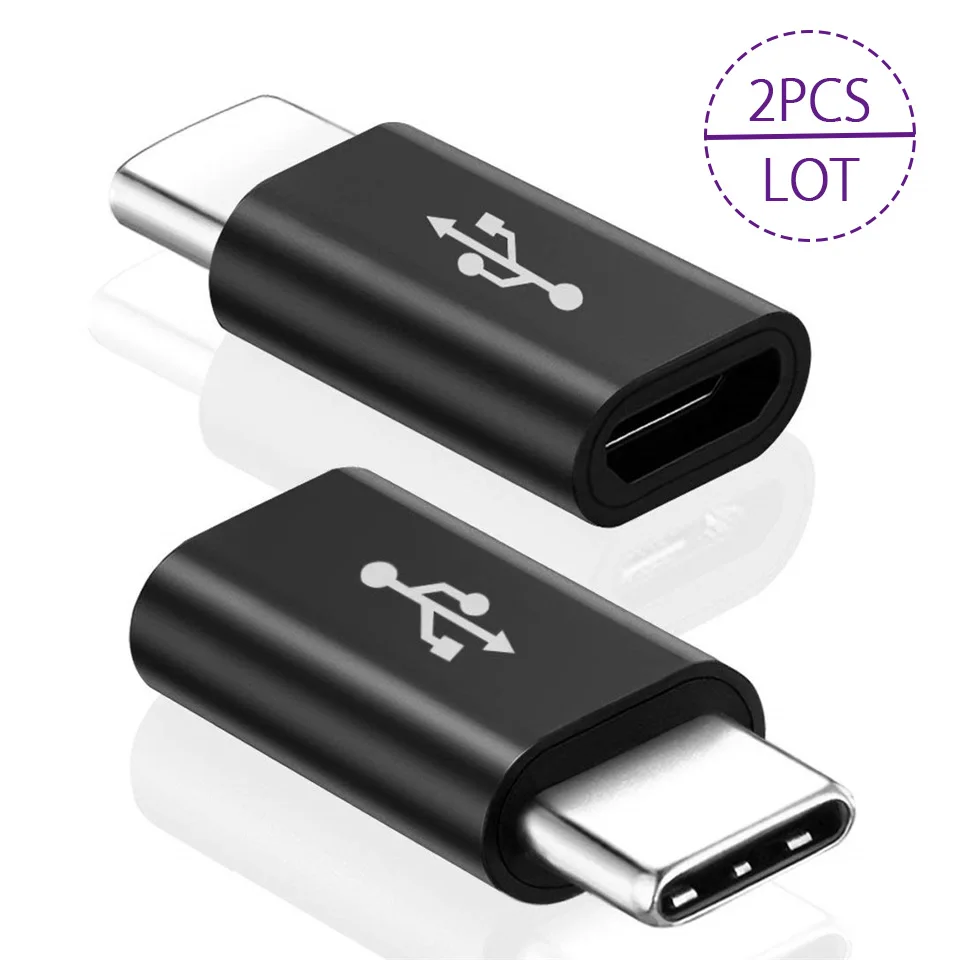 

USB-C Adapter Converter USB Type C Charger Adapter Tipe C OTG for Huawei Honor Note 10 9 Nova 3e P20 Mate 10 Pro P10 Plus Mini