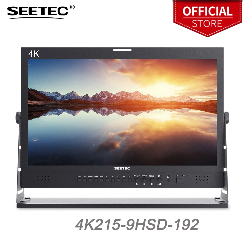 Seetec 4K215-9HSD-192 21,5 дюймов ips 1920x1080 3G-SDI 4K HDMI Pro вещательный монитор Full HD ЖК-монитор Настольный