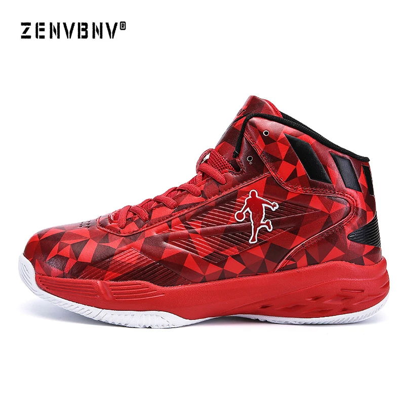 

Zenvbnv Sport Shoes For Men Leather Basketball Shoes Kids Anti-Slip Woman Basketball Shoes Cheap Mens Sneakers Basketball Tops